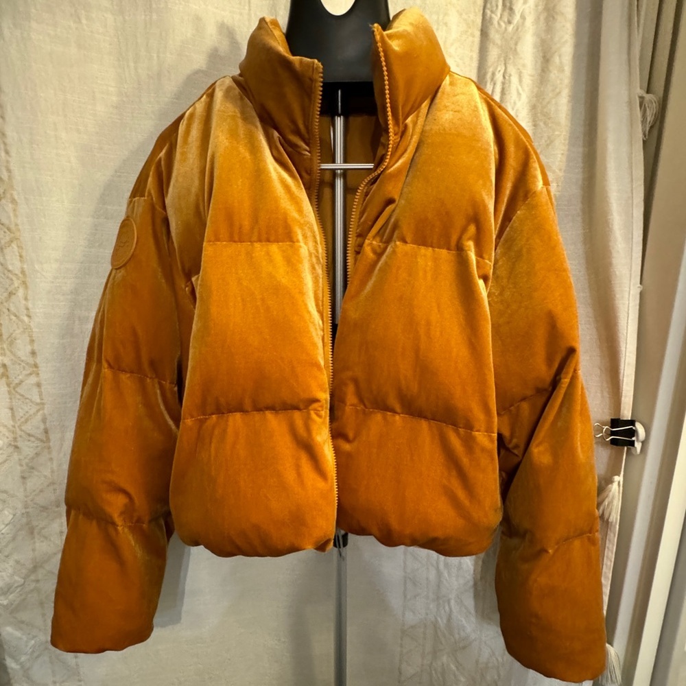 Fabletics Golden Puffer Jacket